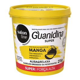 Guanidina Super Salon Line  Força Alta 215 gr Manga