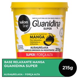 Guanidina Super Salon Line  Força Alta 215 gr Manga