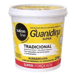 Guanidina Super  Salon Line Força  Alta 215 gr Tradicional