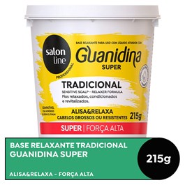 Guanidina Super  Salon Line Força  Alta 215 gr Tradicional