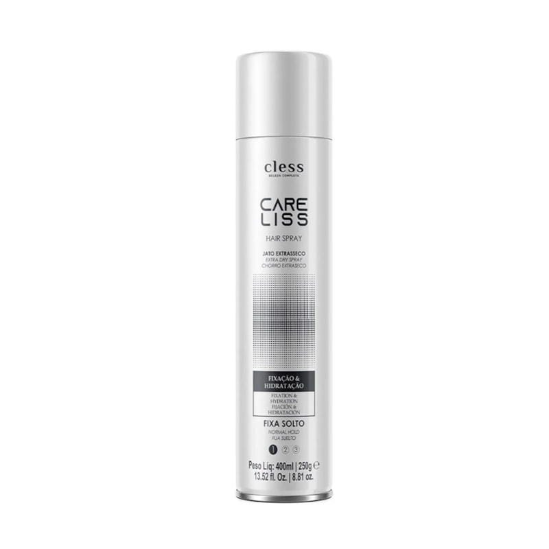 Hair Spray Care Liss 400 ml Normal Fixa Solto