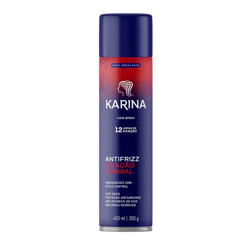 Hair Spray Karina 400 ml Fixação Normal