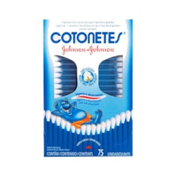 Hastes Flexíveis Cotonetes Johnson & Johnson | Com 75 Unidades Hastes Flexíveis Cotonetes Johnson & Johnson | Com 75 Unidades
