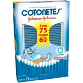 Hastes Flexíveis Cotonetes Johnson & Johnson Leve 75 Pague 60 Unidades Hastes Flexíveis Cotonetes Johnson & Johnson Leve 75 Pague 60 Unidades