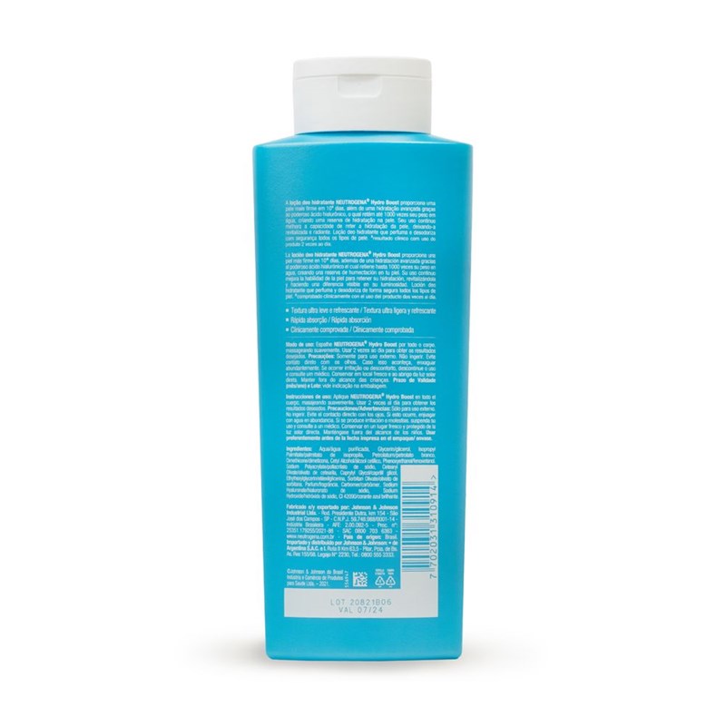 Hidratante Corporal Neutrogena 400 ml Hydro Boost Cream