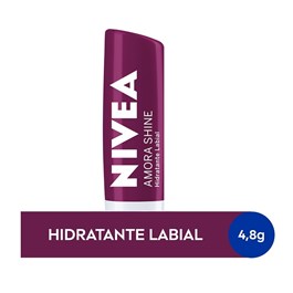 Hidratante Labial Nivea 4,8 gr Amora Shine