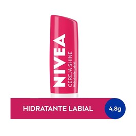 Hidratante Labial Nivea 4,8 gr Cereja Shine