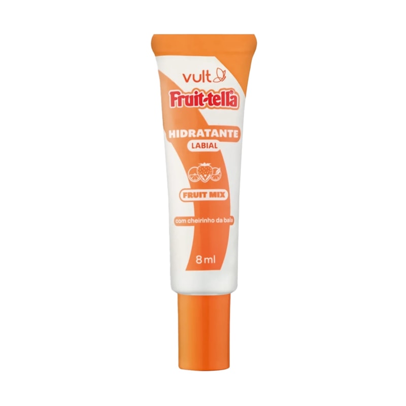 Hidratante Labial Vult Fruit-Tella Morango Com Creme