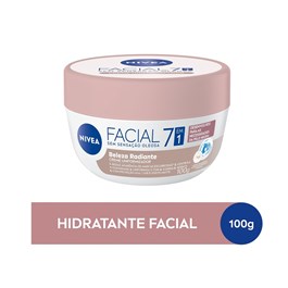 Hidratante Nivea Facial 7 em 1 100 gr Beleza Radiante