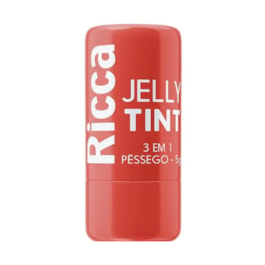 Jelly Tint 3 em 1 Ricca 5 gr Pêssego