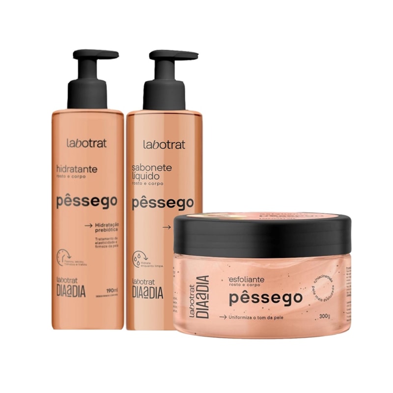 Kit Corporal Labotrat Pêssego