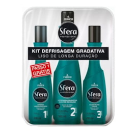 Kit Defrisagem Sfera Profissional Liso de Longa Duração