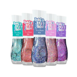 Kit Esmalte Maria Pomposa Holográfico 05 cores