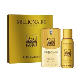 Kit Euro Essence Masculino Millionaire