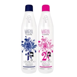 Kit Maria Escandalosa Shampoo + Máscara 1000 ml Cada Escova Progressiva Kit Maria Escandalosa Shampoo + Máscara 1000 ml Cada Escova Progressiva