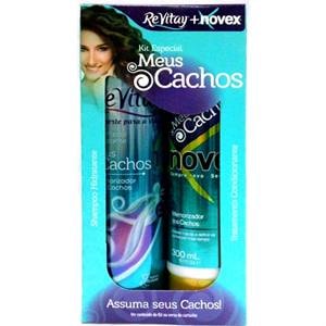 Kit Novex + Revitay Meus Cachos Shampoo e Condicionador 300ml