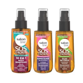 Kit Óleo de Tratamento Salon Line S.O.S Cachos