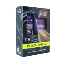 Kit Shampoo 250 ml + Condicionador 200 ml Siàge Liso Intenso