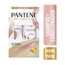 Kit Shampoo 350 ml + Condicionador 175 ml Pantene Colágeno