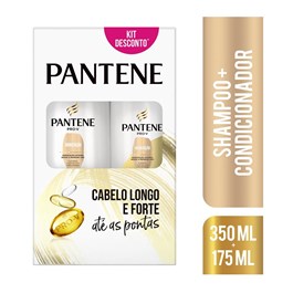 Kit Shampoo 350 ml + Condicionador 175 ml Pantene Hidratação
