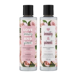 Kit Shampoo + Condicionador Love Beauty And Planet 300 ml Manteiga de Murumuru & Rosa Kit Shampoo + Condicionador Love Beauty And Planet 300 ml Manteiga de Murumuru & Rosa