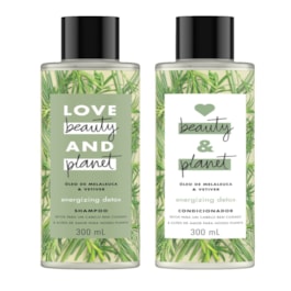 Kit Shampoo + Condicionador Love Beauty And Planet 300 ml Óleo de Melaleuca & Vetiver Kit Shampoo + Condicionador Love Beauty And Planet 300 ml Óleo de Melaleuca & Vetiver