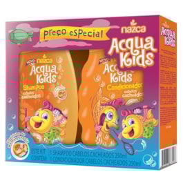 Kit Shampoo + Condicionador Nazca Acqua Kids 400 ml Cada Cabelos Cacheados Kit Shampoo + Condicionador Nazca Acqua Kids 400 ml Cada Cabelos Cacheados