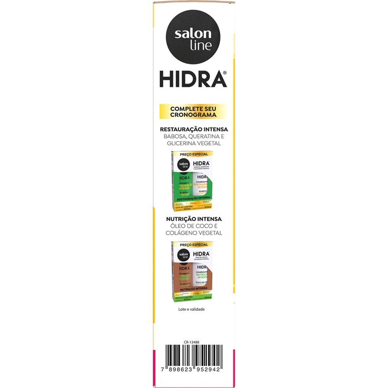 Kit Shampoo + Condicionador Salon Line Hidra 300 ml Hidratação Intensa