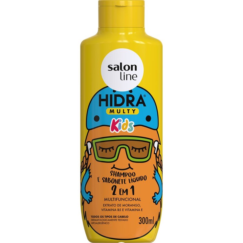 Kit Shampoo + Condicionador Salon Line Kids 300 ml Hidra Multy