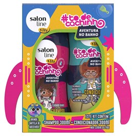 Kit Shampoo + Condicionador Salon Line kids 300 ml #todecachinho