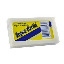 Lâmina de Barbear Super Barba Premium 10 unidades