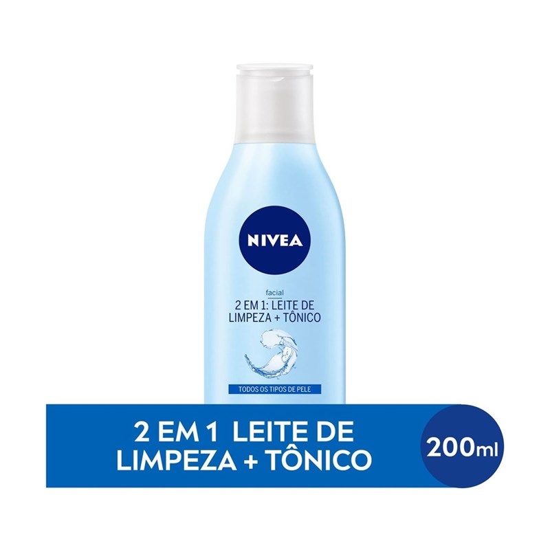 Leite de Limpeza + Tônico Nivea 200 ml