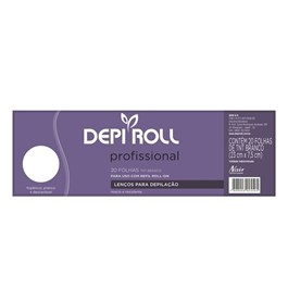 Lenços para Depilação Depi Roll 20 unidades
