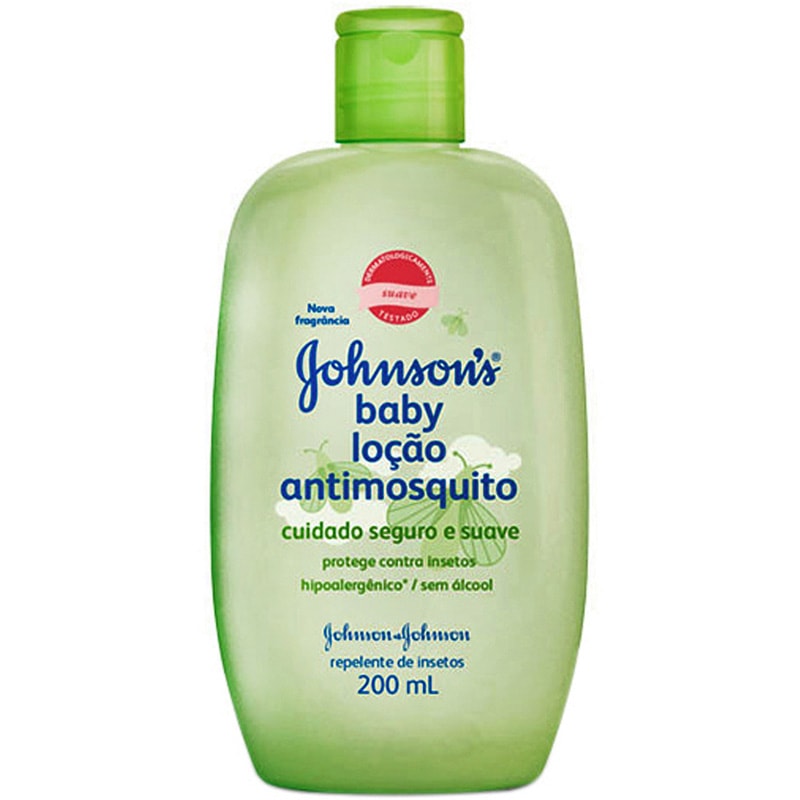 Loção Antimosquito Johnson's Baby 200ml LojasLivia