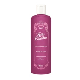 Loção de Limpeza Leite de Colônia 200 ml Tempo de Amar