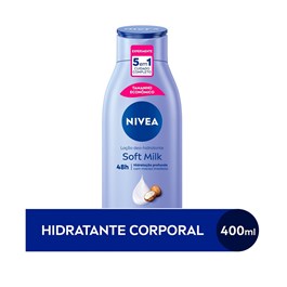 Loção Hidratante Corporal Nivea 400 ml Solt Milk