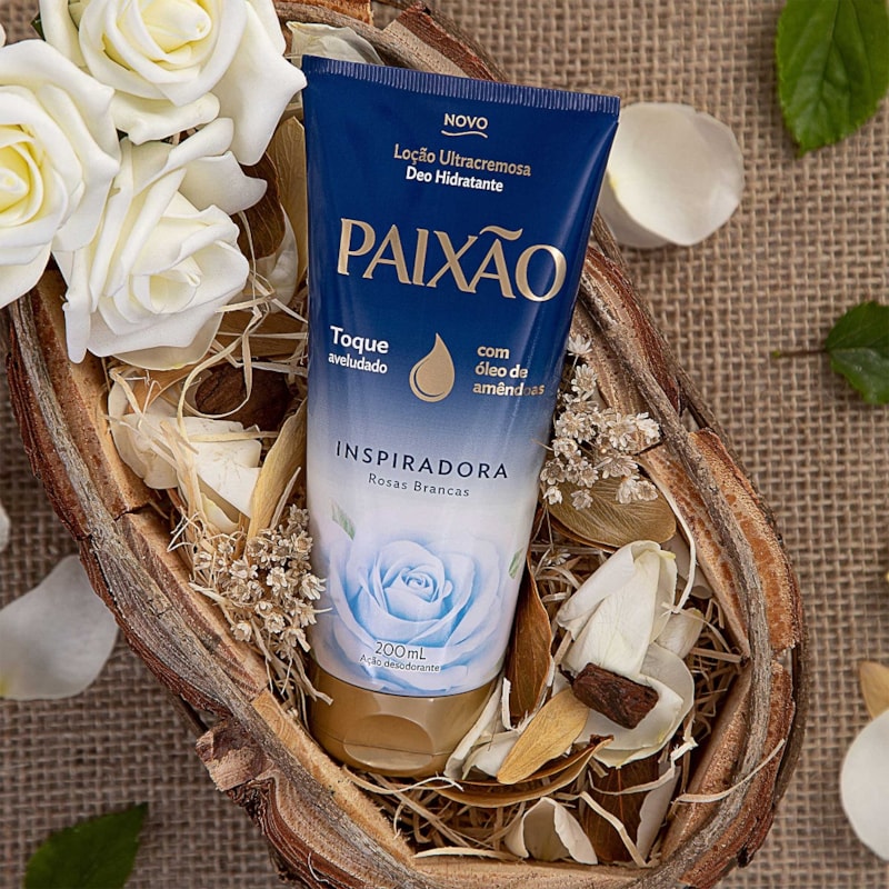 Loção Hidratante Paixão Ultracremosa 200 ml Inspiradora - LojasLivia
