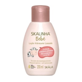 Loção Hidratante Skalinha Bebê 200 ml Lavanda