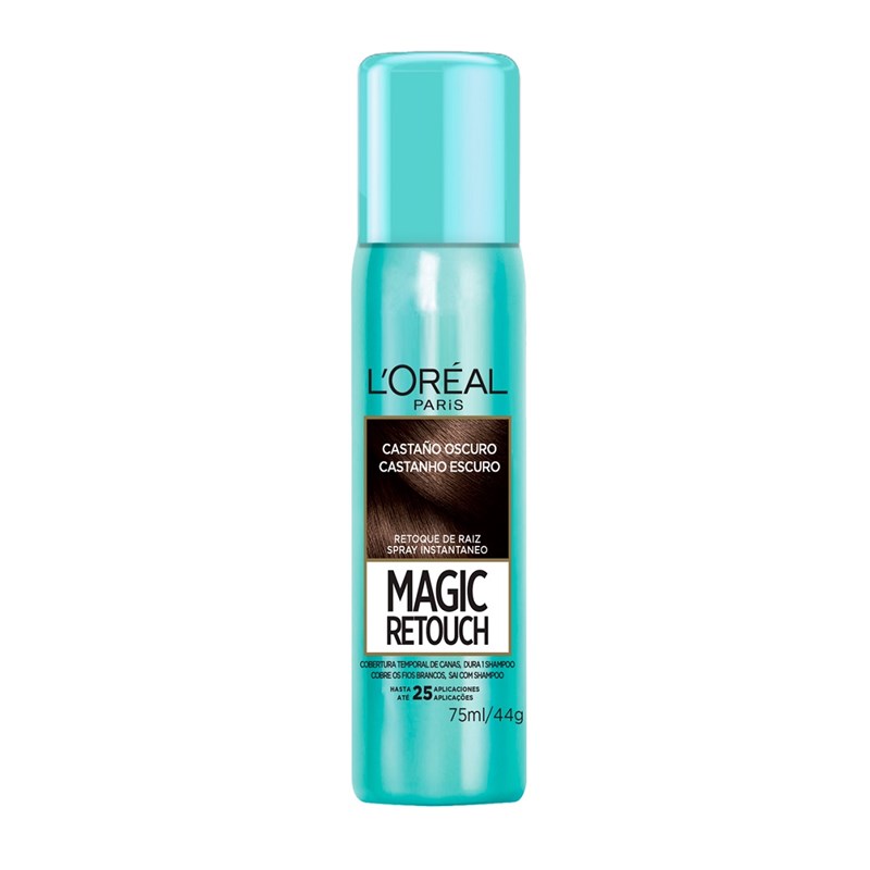 Magic Retouch L'oréal Paris 75 ml Castanho Escuro