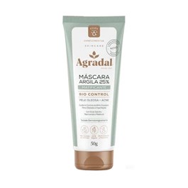 Máscara Argila 25% Agradal 50 gr Bio Control