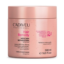 Máscara Cadiveu Professional Hair Remedy 500 ml Cabelos Danificados