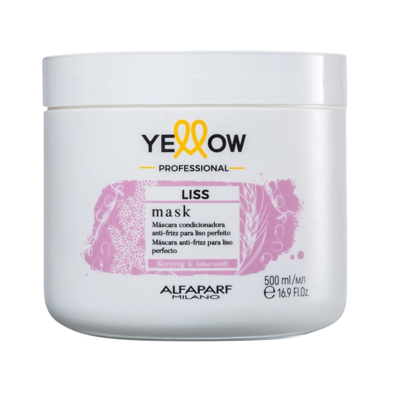 Máscara Capilar 500 gr Yellow Liss Therapy