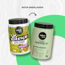 Máscara Concentrada Salon Line S.O.S Hidratação 1 Kg Azeite de Oliva