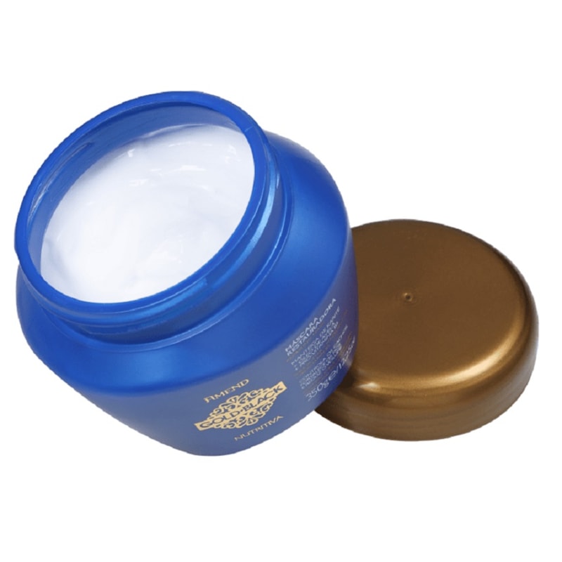 Máscara de Hidratação Amend 350 gr Gold Black LojasLivia