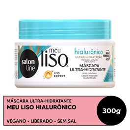 Máscara de Hidratação Salon Line Meu Liso SPA Capilar  300 gr Ácido Hialurônico