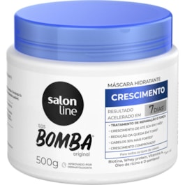 Máscara de Hidratação Salon Line S.O.S Bomba Original 500 g Crescimento