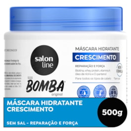 Máscara de Hidratação Salon Line S.O.S Bomba Original 500 g Crescimento