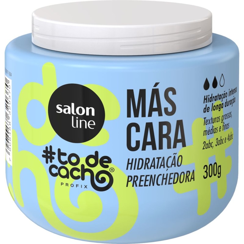 Máscara de Hidratação Salon Line #tôdecacho 300 gr Hidratação Preechedora