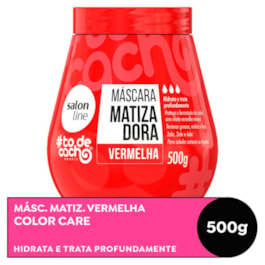 Máscara de Hidratação Salon Line #todecacho 500 gr Matizadora Vermelha