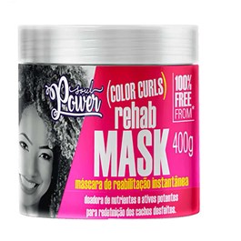 Máscara de Reabilitação Soul Power 400 gr Color Curls Rehab Mask